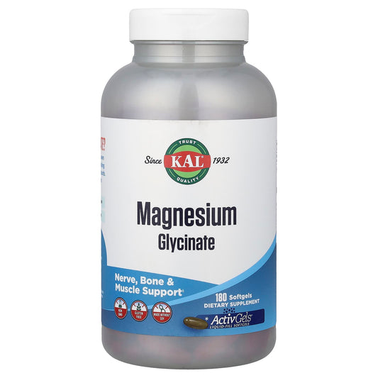 KAL Magnesium Glycinate 105 mg 180 Tabs
