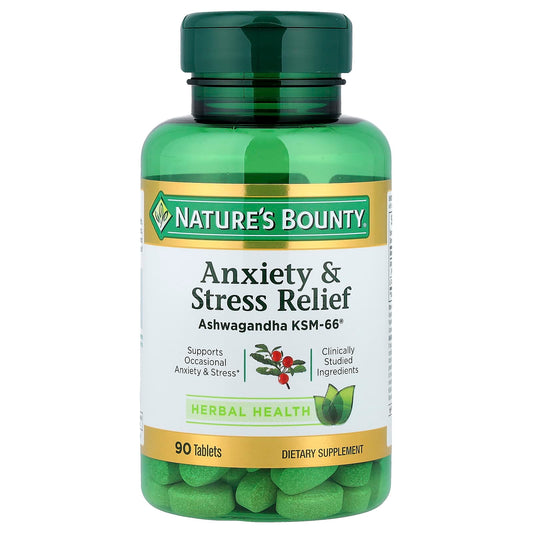 Nature's Bounty Anxiety & Stress Relief 90 Tabs