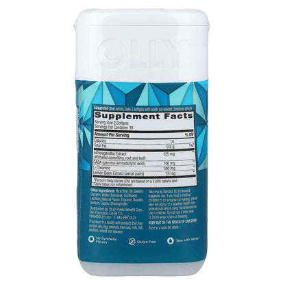 OLLY Goodbye Stress 60 Softgels