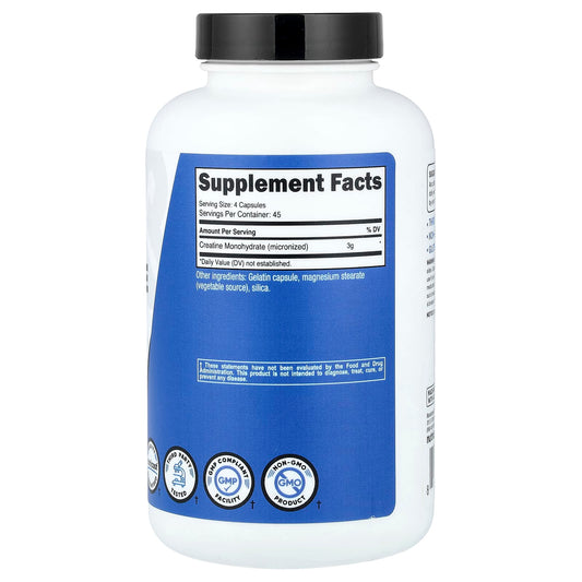 Nutricost Creatine Monohydrate 750mg 180 Capsules