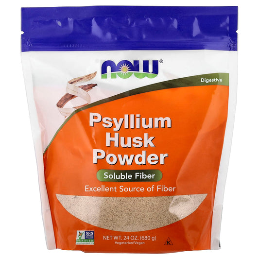 NOW Foods Psyllium Husk Powder 680 g