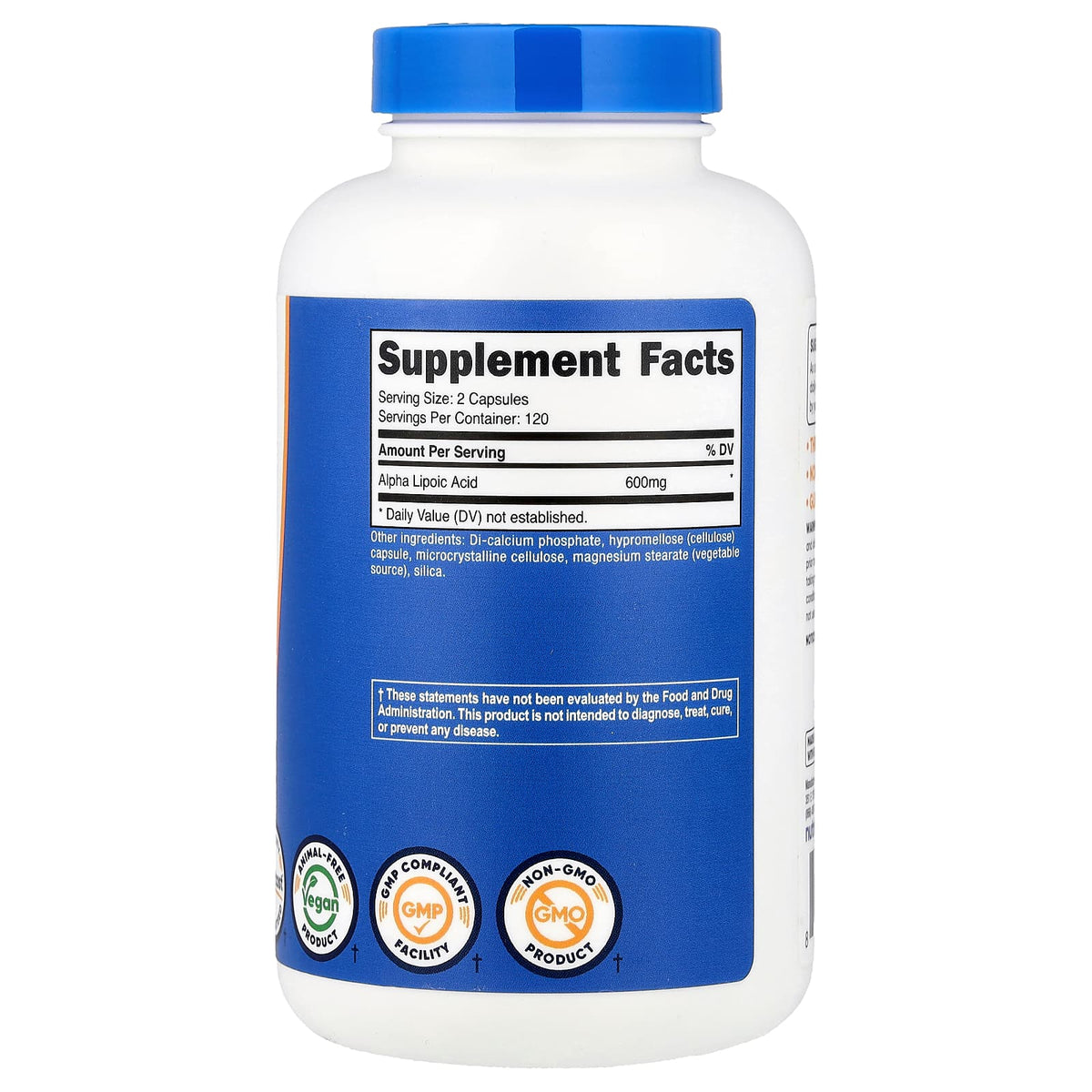 Nutricost Alpha Lipoic Acid 300 mg 240 Caps