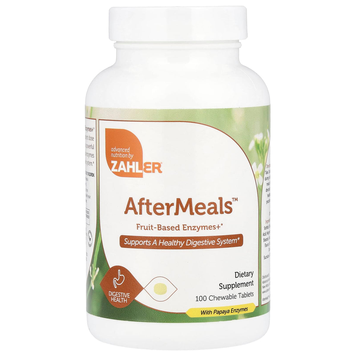 Zahler AfterMeals 100 Chewable Tablets