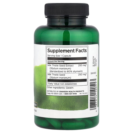 Swanson Milk Thistle 120 Caps