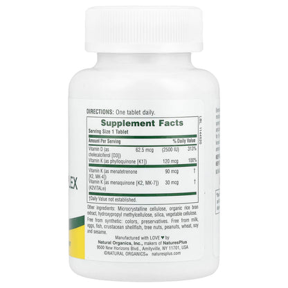 NaturesPlus Vitamin D3 90 Tabs