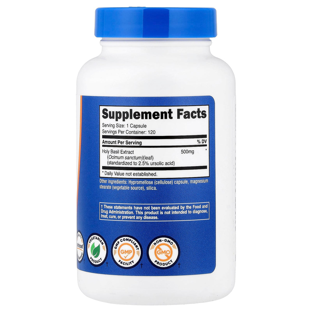 Nutricost Holy Basil 500 mg 120 Capsules