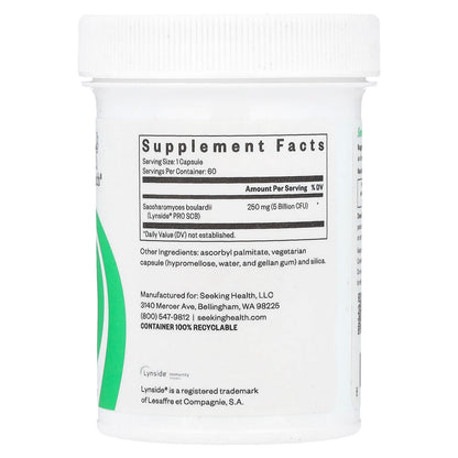 Seeking Health Probiotic Blend 5 Billion CFU 60 Caps