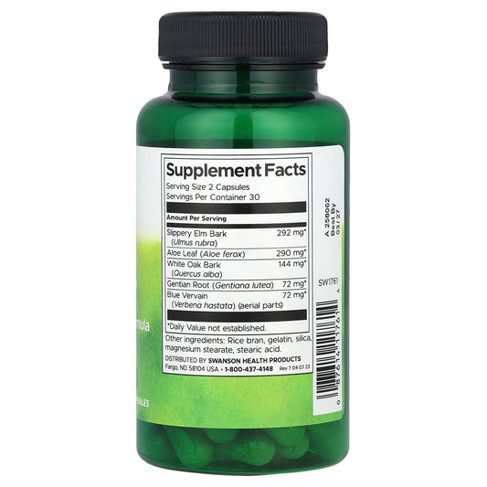 Swanson Vitamins, Colon Helper, 60 Capsules