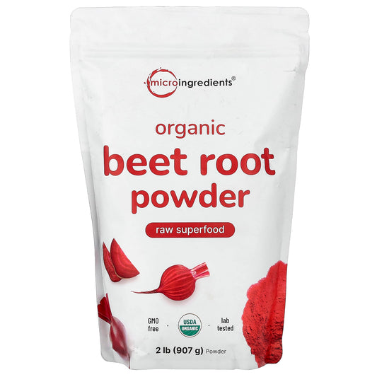 Micro Ingredients, Organic Beetroot Powder, 907 g (2 lb)
