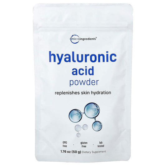 Micro Ingredients, Hyaluronic Acid Powder, 50 g (1.76 oz)