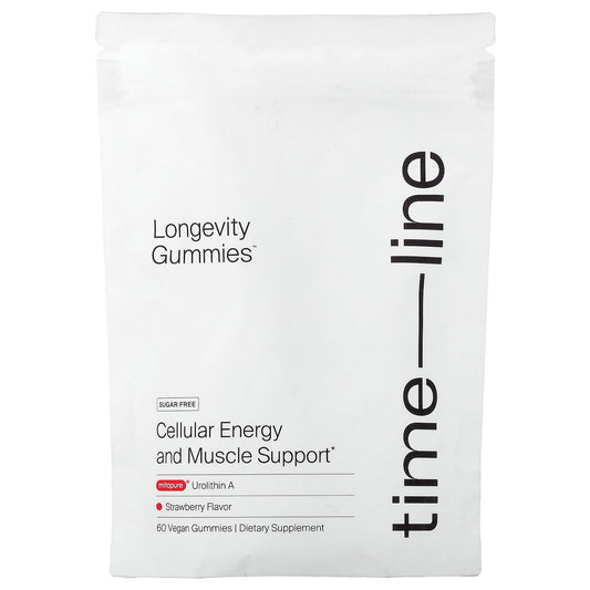 Timeline, Urolithin A, Strawberry, 60 Vegan Gummies