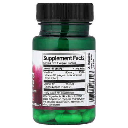Swanson Vitamin D3 60 Veg Caps