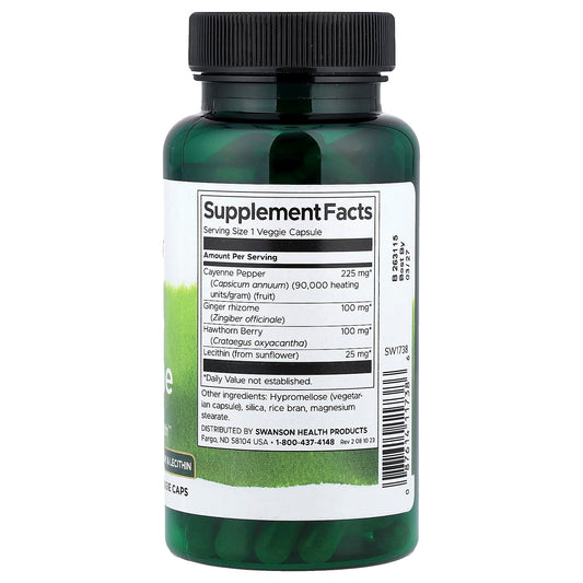 Swanson Vitamins, Super Cayenne, 100 Veggie Caps