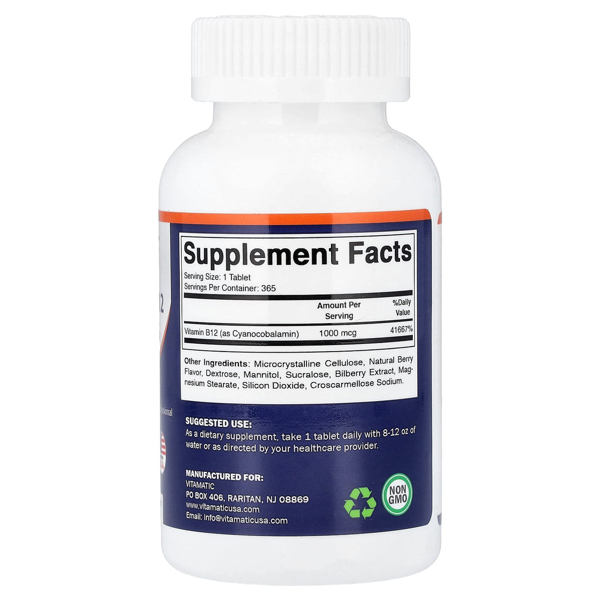 Vitamatic Vitamin B12 Tablet Energy