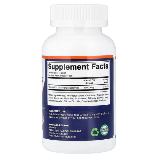Vitamatic Vitamin B12 Tablet Energy