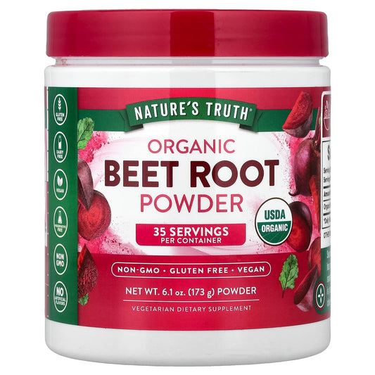 Nature's Truth, Organic Beetroot Powder, 6.1 oz (173 g)