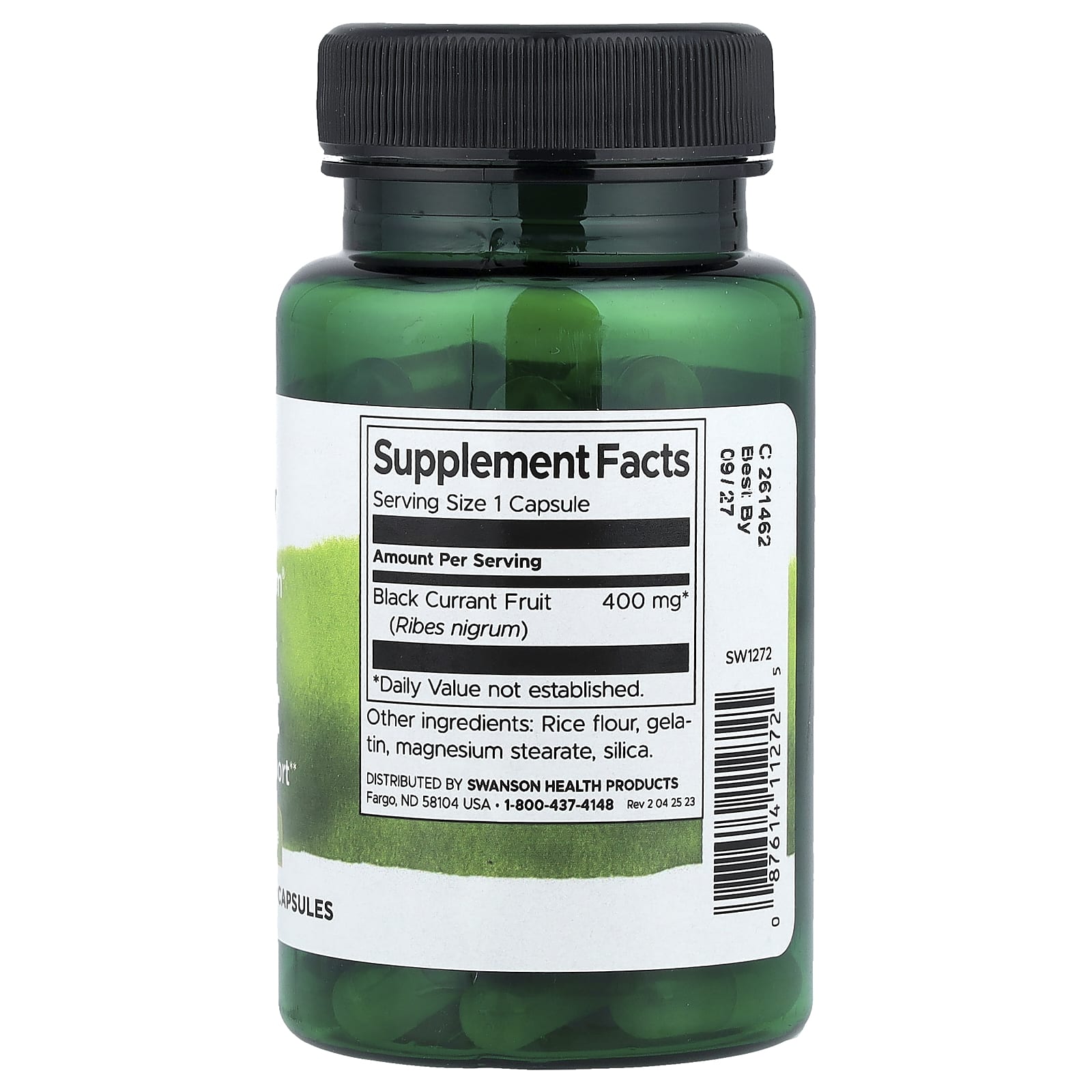 Swanson Vitamins, Full Spectrum® Blackcurrant, 400 mg, 60 Capsules