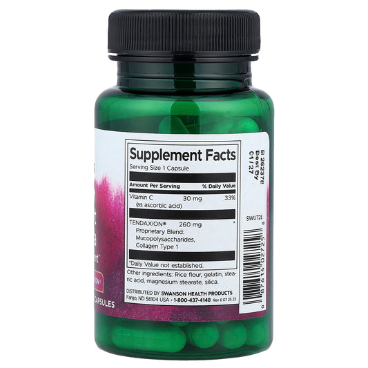 Swanson Vitamins, Tendon Support Formula, 60 Capsules