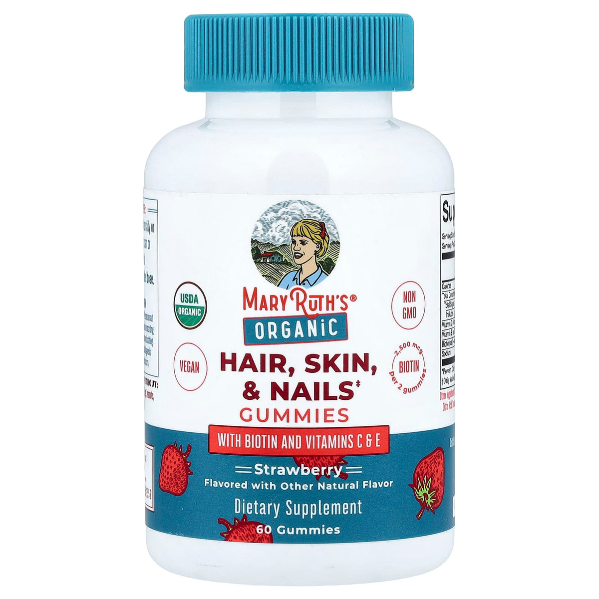 MaryRuth's Hair Skin & Nails Gummies 60 Gummies
