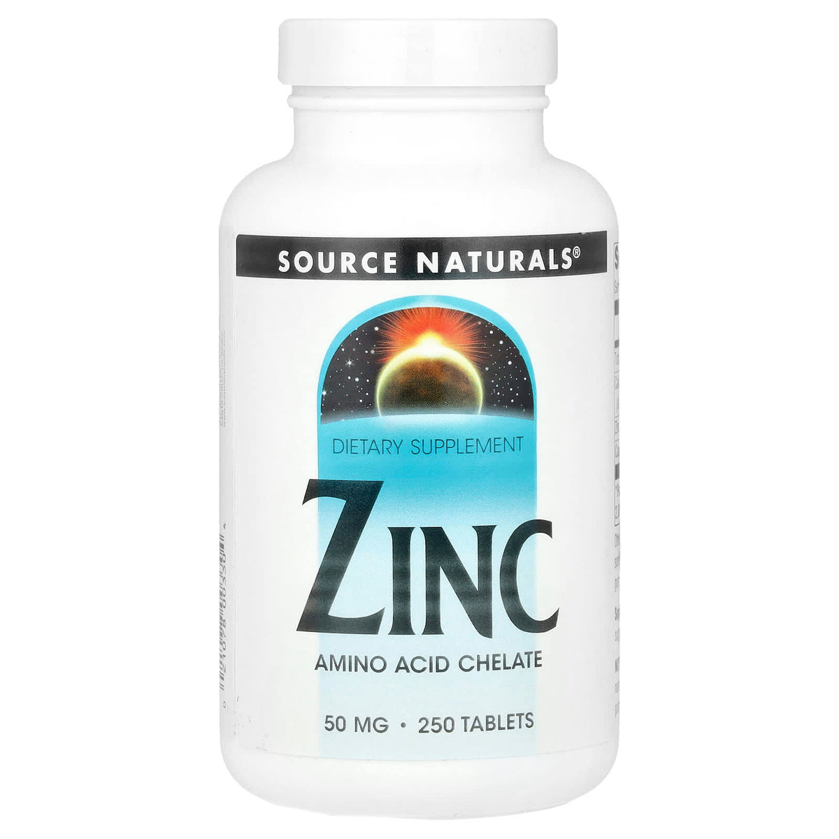 Source Naturals, Zinc, 50 mg, 250 Tablets