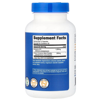 Nutricost Berberine 120 Caps