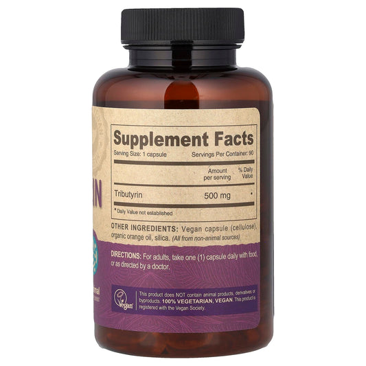 Deva Vegan Tributyrin 500 mg 90 Veg Caps
