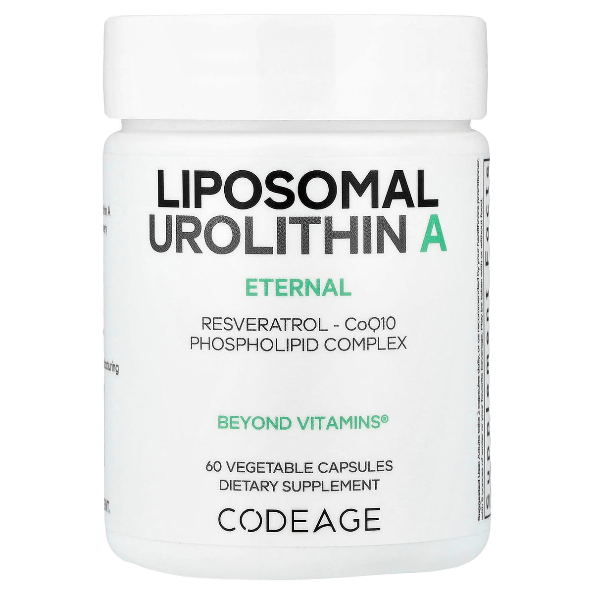Codeage Liposomal Urolithin A Eternal 60 Veg Caps