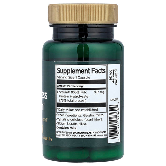 Swanson Vitamins, Anti-Stress Lactium®, 167 mg, 60 Capsules