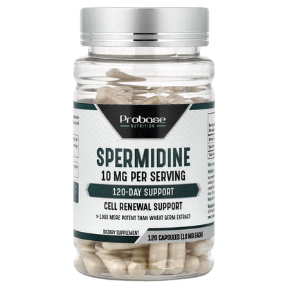 Probase Nutrition Spermidine 10 mg 120 Caps
