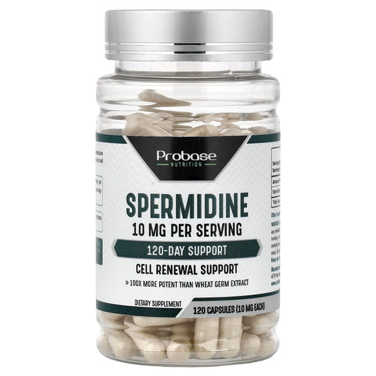 Probase Nutrition Spermidine 10 mg 120 Caps