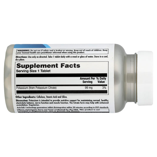 KAL Potassium 99 Citrate 99 mg 100 Tabs