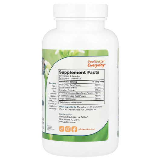 Zahler, InflaMix™, Occasional Inflammation Support, 120 Capsules