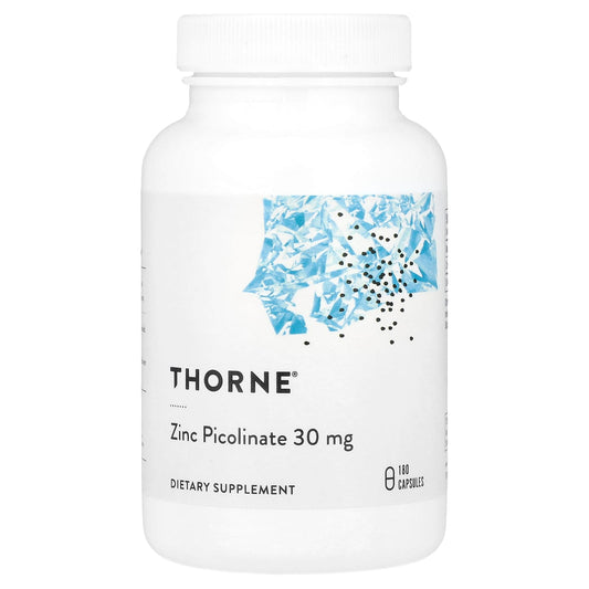 Thorne Zinc Picolinate 30 mg 180 Caps