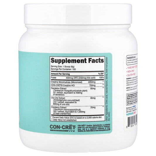 Nutricost, Women, Creatine, Strawberry Lemonade, 1.3 lb (570 g)