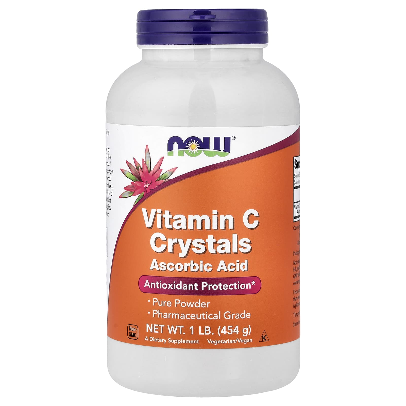 NOW Foods, Vitamin C Crystals, 1 lb (454 g)