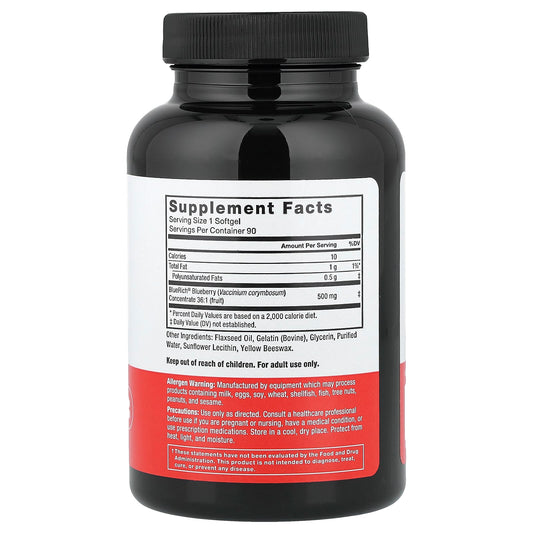 Force Factor, Blueberry Concentrate, 500 mg, 90 Softgels