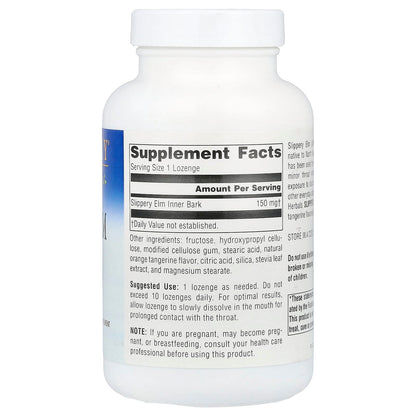Planetary Herbals Slippery Elm Tangerine 150 mg 200 Lozenges