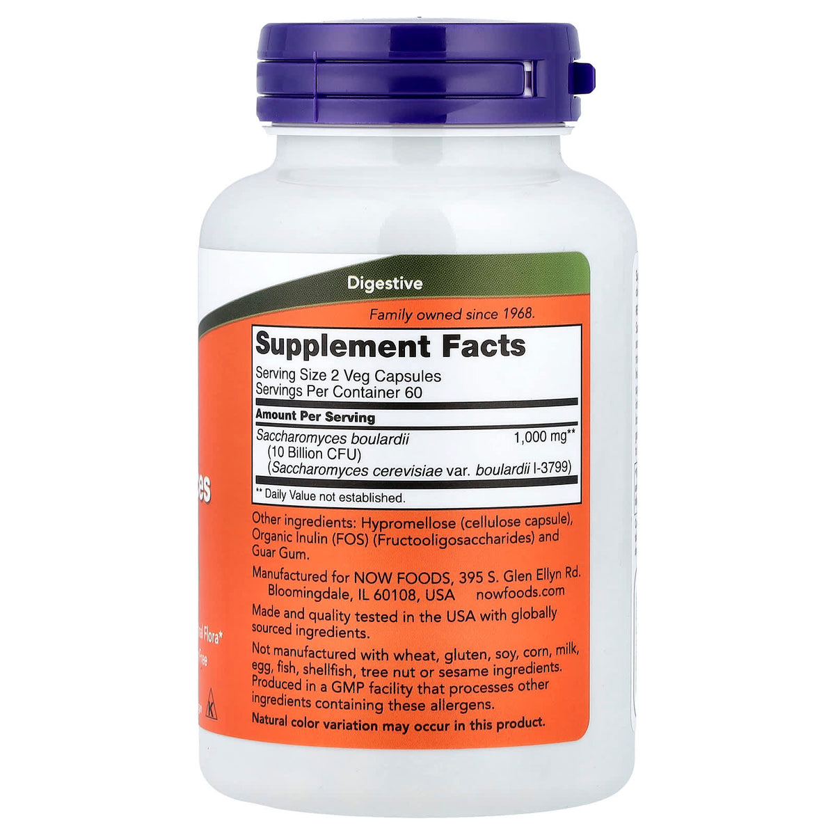 NOW Foods Probiotic Blend 5 Billion CFU 120 Veg Caps