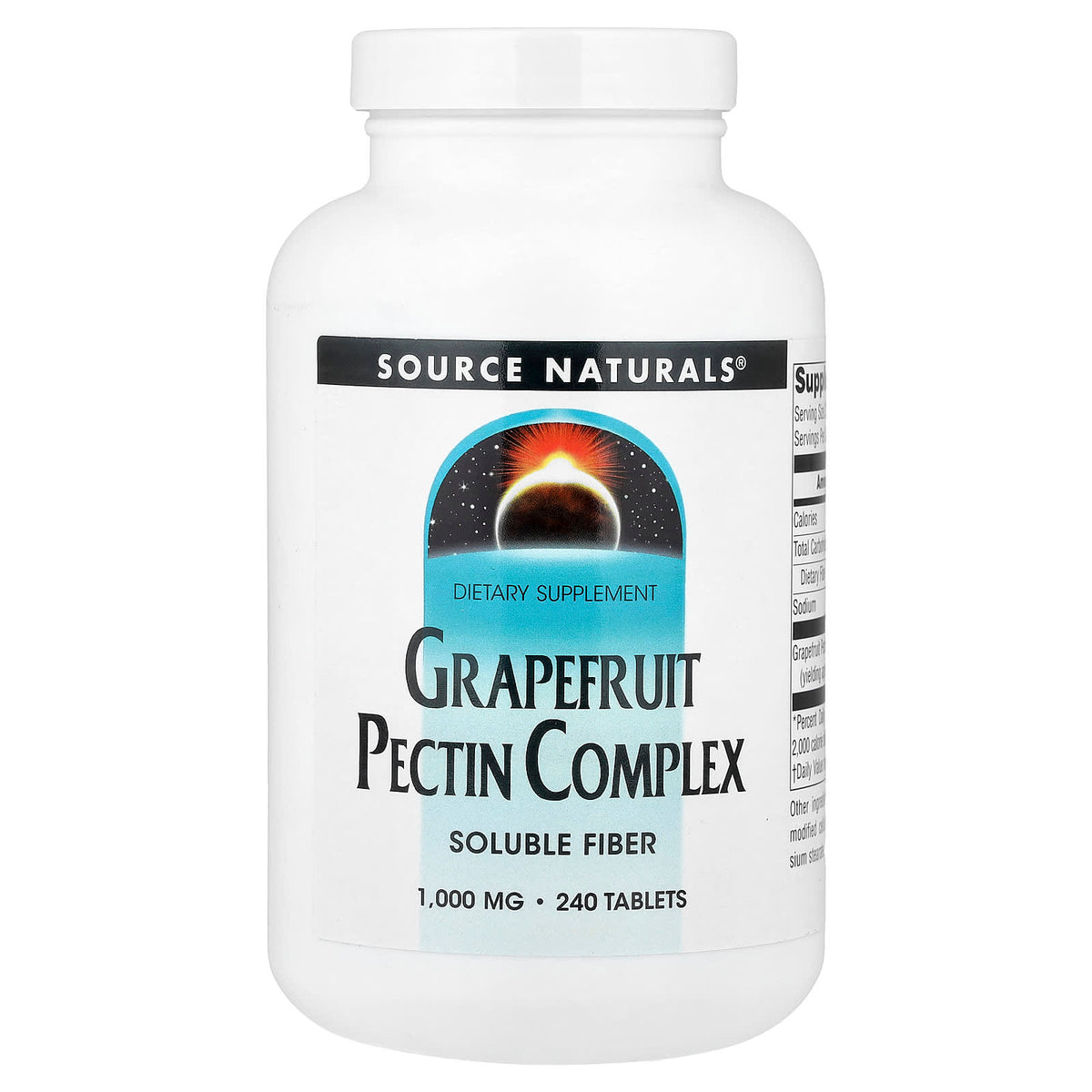 Source Naturals, Grapefruit Pectin, 1,000 mg, 240 Tablets