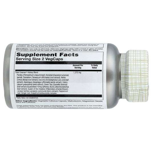 Solaray, Total Cleanse™, Kidneys, 60 veg caps