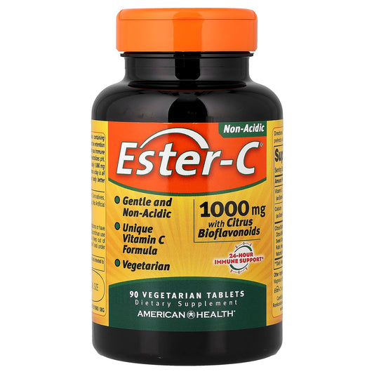 American Health Ester-C Citrus Bioflavonoids 1 1,000 mg 90 Vegetarian Tablets