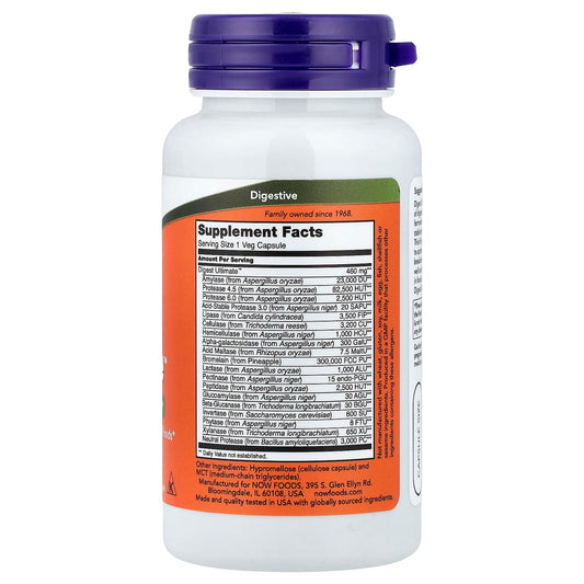 NOW Foods Digest Ultimate 60 Veg Caps