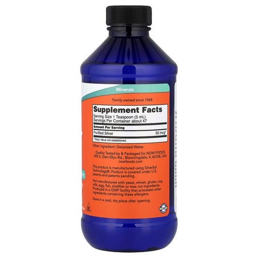 NOW Foods, Silver Sol, 237 ml (8 fl oz)