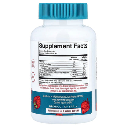 MaryRuth's Hair Skin & Nails Gummies 60 Gummies