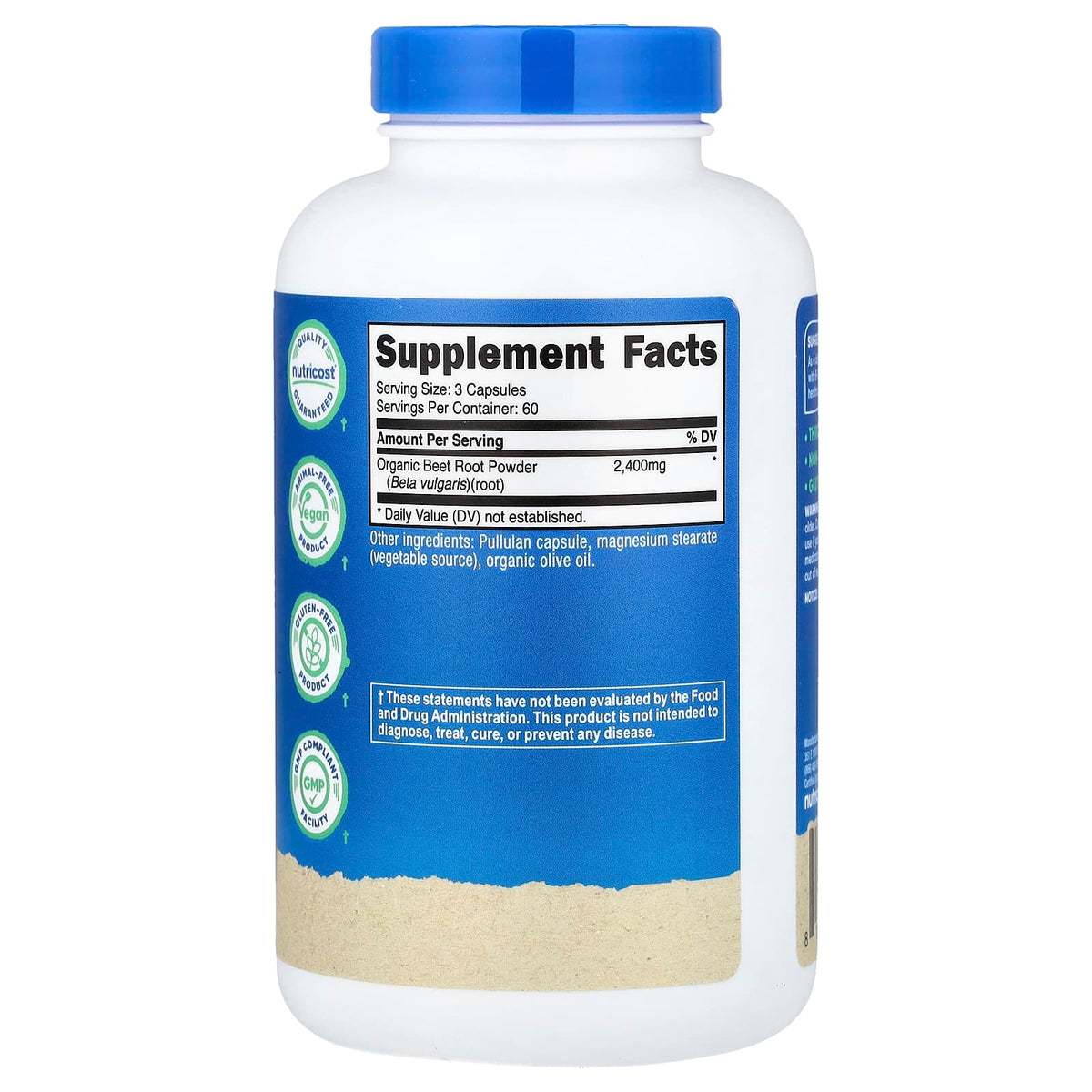 Nutricost Beet Root 800 mg 180 Caps