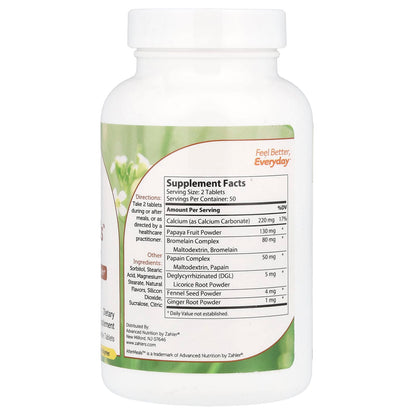 Zahler AfterMeals 100 Chewable Tablets