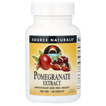 Source Naturals Pomegranate Extract 500 mg 60 Tabs