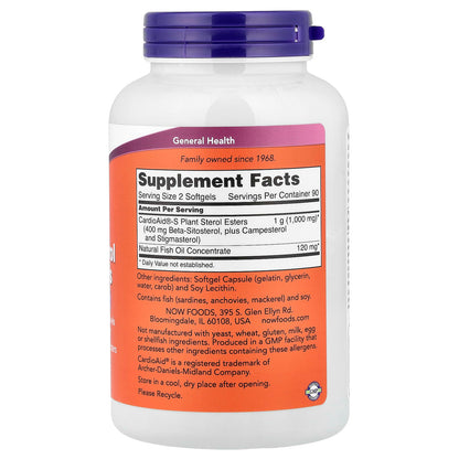 NOW Foods Beta-Sitosterol 180 Softgels