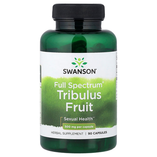 Swanson Vitamins, Full Spectrum® Tribulus Fruit, 500 mg, 90 Capsules