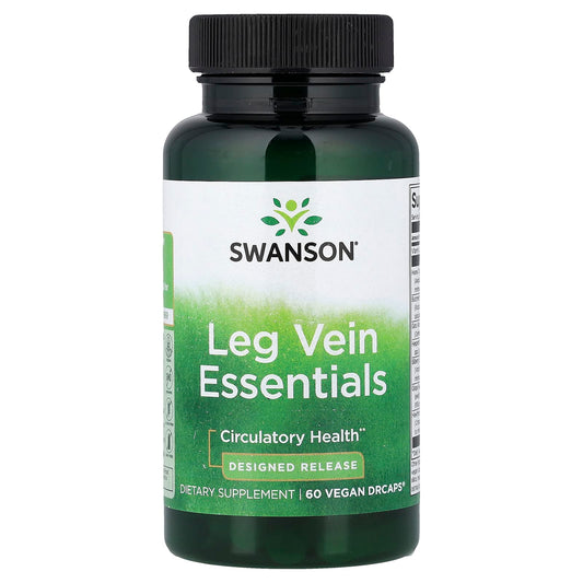 Swanson Vitamins, Leg Vein Essentials, 60 Vegan DrCaps®
